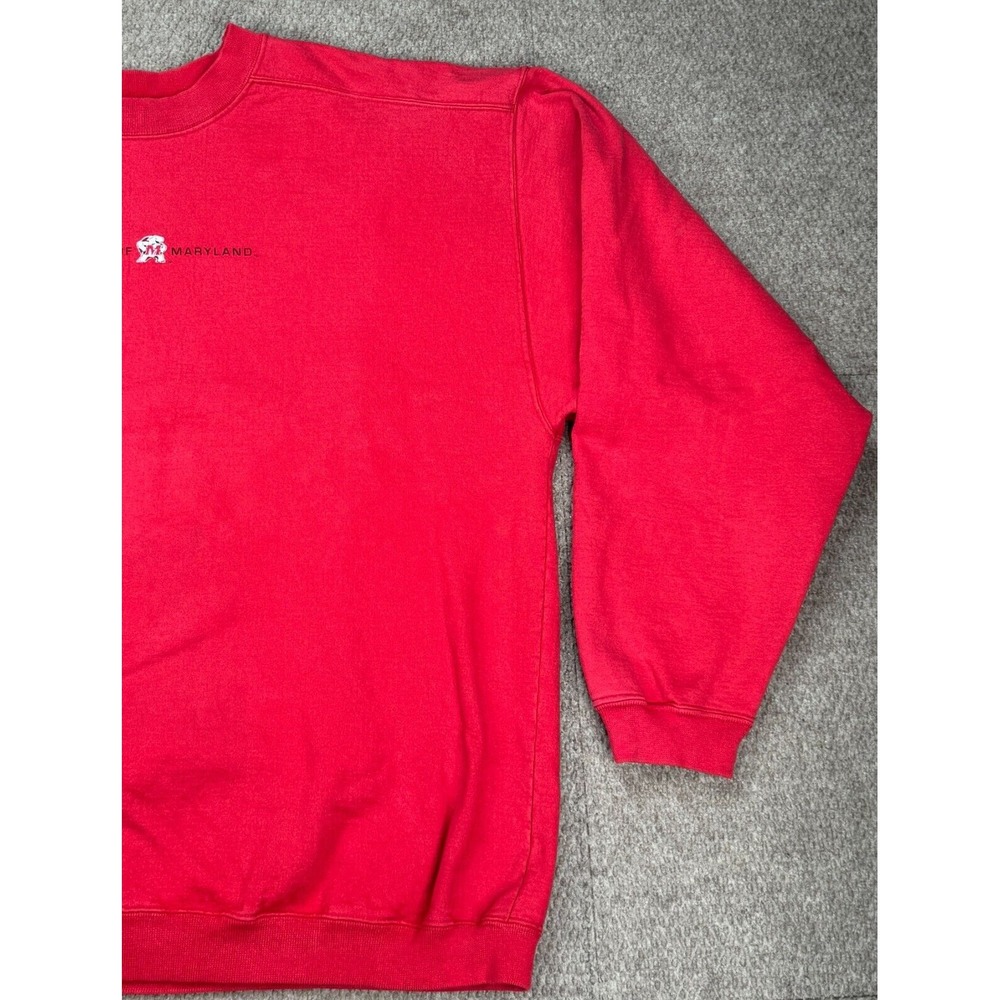 Maryland Book Exchange Terrapin Wear Vtg University of Maryland Sweatshirt XL‎ - Picture 2 of 11